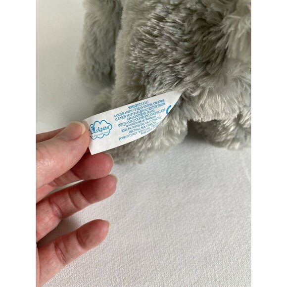 Wishpets Plush Winsome Elephant Super Soft Fuzzy Stuffed Animal Toy Tags 9” - Picture 6 of 10